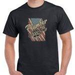 Plumber American Flag Shirt F-1478