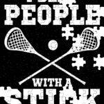 I Beat People With A Stick Lacrosse Jigsaw Puzzle F-1513