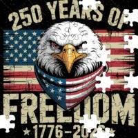 America 250 Eagle Jigsaw Puzzle U-1477