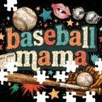 Baseball Mama Jigsaw Puzzle F-1521