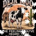 Deja Moo Jigsaw Puzzle S-1520
