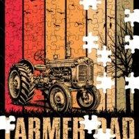 Farmer Dad Jigsaw Puzzle F-1486