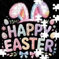 Happy Easter Jigsaw Puzzle H-1483