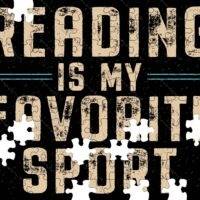 Reading Is My Favorite Sport Jigsaw Puzzle F-1496