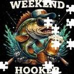 Weekend Hooker Fishing Jigsaw Puzzle F-1530