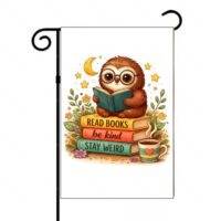 Read Books Be Kind Stay Weird Garden Flag F-1555