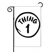 Thing 1 Garden Flag F-1552