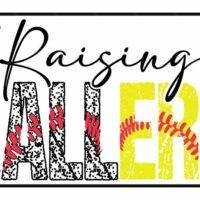 Raising Ballers Baseball Player Parent License Plate F-1543