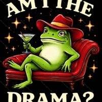 Am I The Drama? Metal Photo F-1548