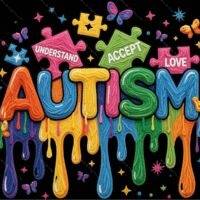 Autism Awareness Metal Photo F-1540