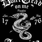 Don't Tread On Me Metal Photo N-1554