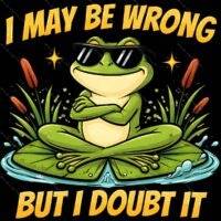 I May Be Wrong But I Doubt It Metal Photo S-1532