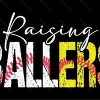 Raising Ballers Baseball Player Parent Metal Photo F-1543