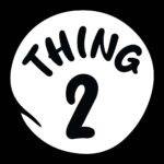 Thing 2 Metal Photo F-1553