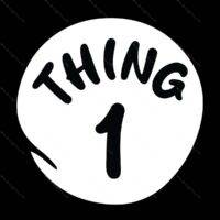 Thing 1 Metal Photo F-1552