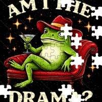 Am I The Drama? Jigsaw Puzzle F-1548