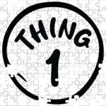 Thing 1 Jigsaw Puzzle F-1552