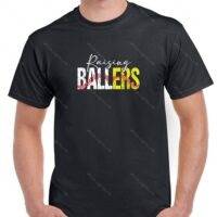 Raising Ballers Baseball Player Parent Shirt F-1543