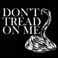 Don't Tread On Me Direct to Film (DTF) Heat Transfer P-1567
