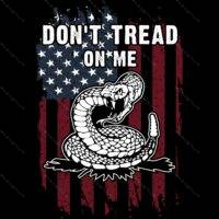 Don't Tread On Me Direct to Film (DTF) Heat Transfer N-1560