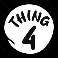 Thing 4 Direct to Film (DTF) Heat Transfer F-1559