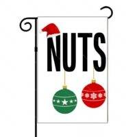Christmas Couples Nuts Garden Flag H-1580