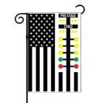 Drag Racing American Flag Garden Flag R-1577