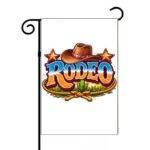 Rodeo Garden Flag R-1564