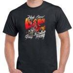 High Speed Demon Drag Racing Shirt R-1581