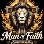 Man Of Faith Metal Photo I-1575