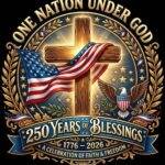 One Nation Under God Metal Photo U-1578