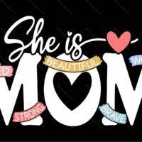 She Is Mom Metal Photo F-1569