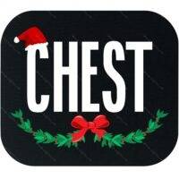 Christmas Couples Chest Mouse Pad H-1579