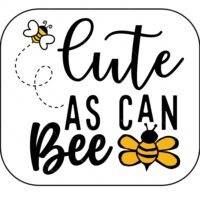 Cute As A Bee Mouse Pad F-1585