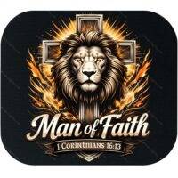Man Of Faith Mouse Pad I-1575