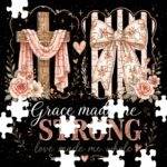 Grace Made Me Strong Love Made Me Whole Jigsaw Puzzle I-1582