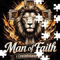Man Of Faith Jigsaw Puzzle I-1575