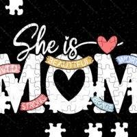 She Is Mom Jigsaw Puzzle F-1569