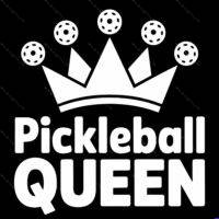 Pickleball Queen Direct to Film (DTF) Heat Transfer F-1595