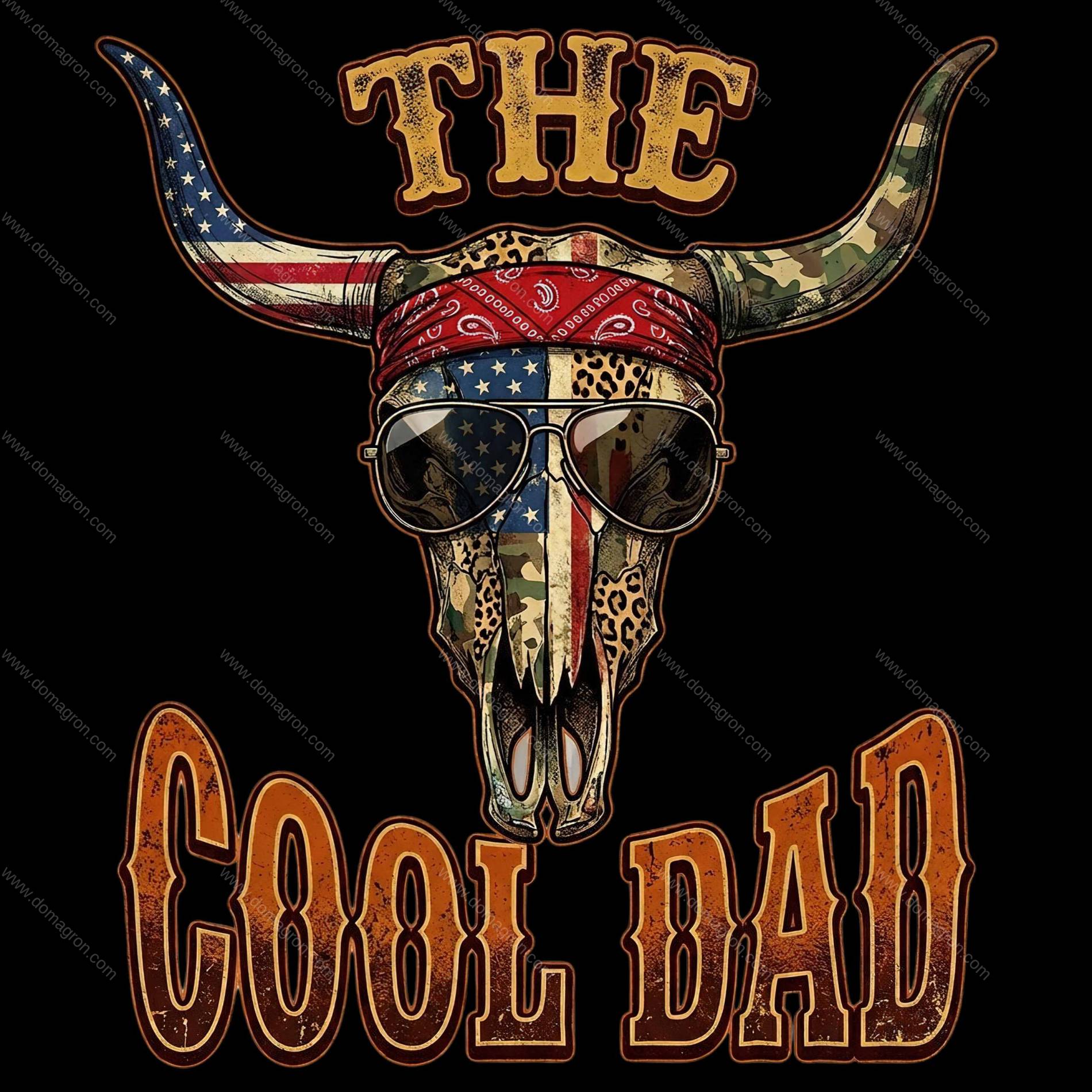 The Cool Dad Direct to Film (DTF) Heat Transfer D-1591