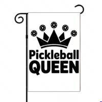 Pickleball Queen Garden Flag F-1595