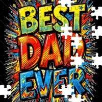 Best Dad Ever Jigsaw Puzzle F-1593