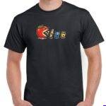 Back To School Apple Eating Man F-1609