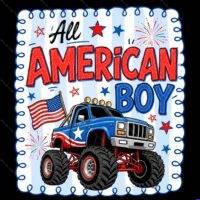All American Boy Direct to Film (DTF) Heat Transfer U-1616