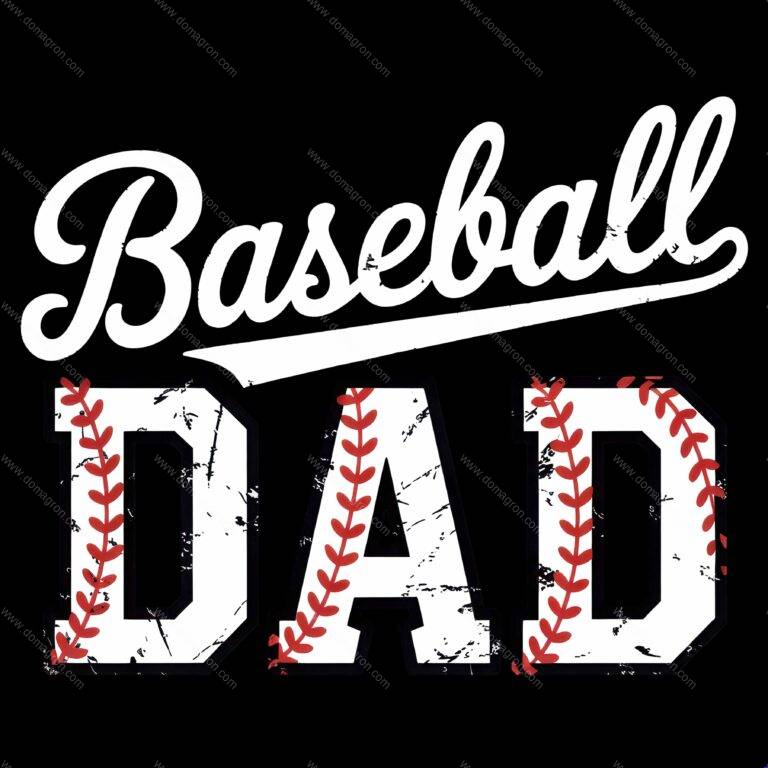 Baseball Dad Direct to Film (DTF) Heat Transfer F-1600