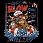 Let's Blow Some Independence Day Direct to Film (DTF) Heat Transfer U-1607