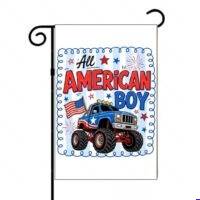 All American Boy Garden Flag U-1616
