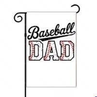 Baseball Dad Garden Flag F-1600