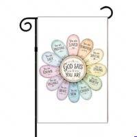 God Says Garden Flag I-1606