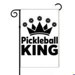 Pickleball King Garden Flag F-1598
